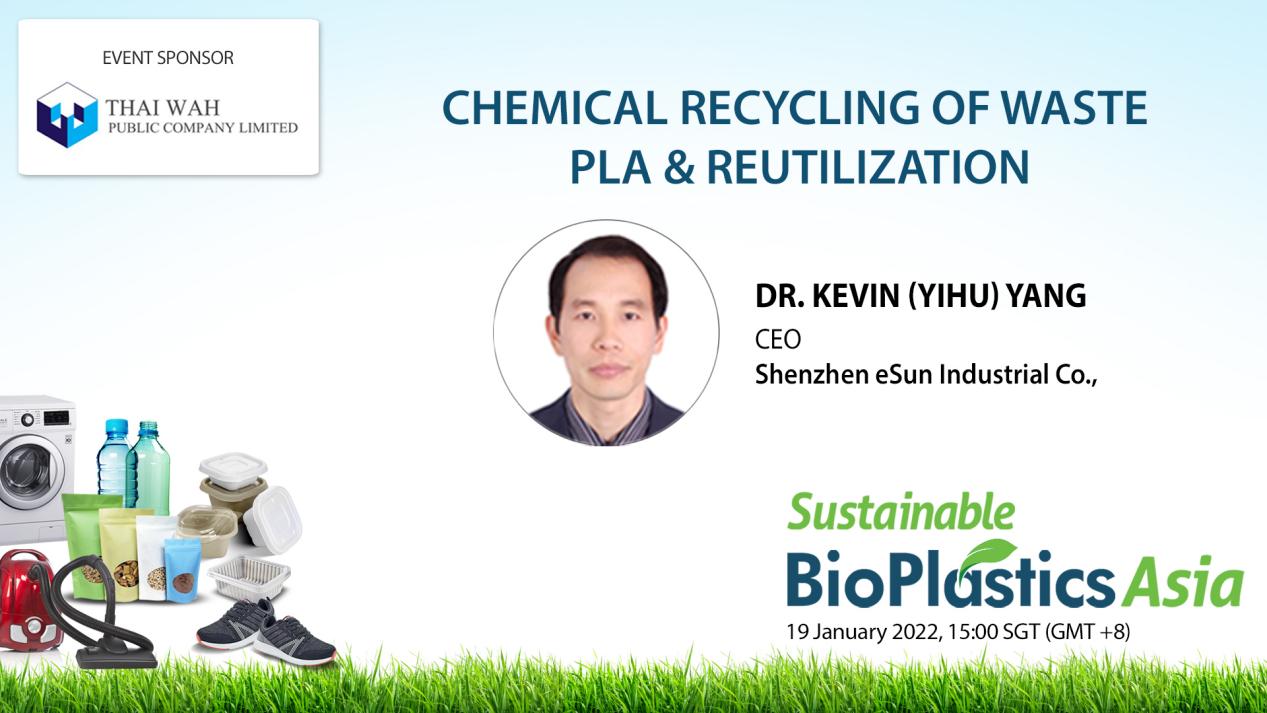 Sustainable Bioplastics Asia online speech——