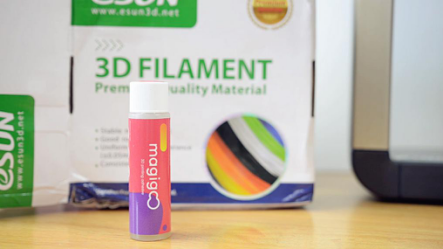 Printing eSUN filaments with 3D Printing Adhesive Pen